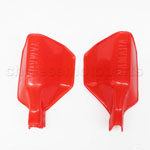 Plastic Handlebar Handle Hand Grip Guard Cover for YAMAHA YBR125 TT350 DT200 WR200 XT TT250 TTR250 XT600 DT125 2000-2006 Red