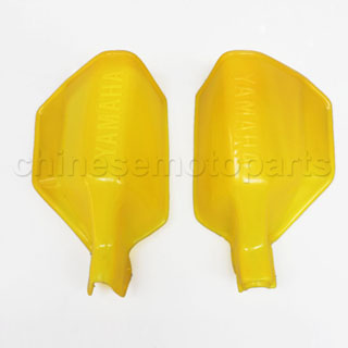 Handle Guard for YAMAHA YBR125 TT350 DT200 WR200 XT TT250 TTR250 XT600 DT125 2000-2006 Yellow