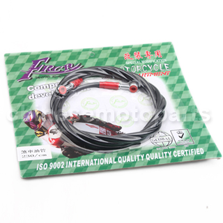 Black 230cm High Performance Oil Line Brake Hose for Universal Motorcycle