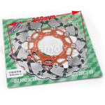 Orange Floating Brake Disc for YAMAHA GYGNUS X125 GTR BWS 125 Orange Floating Brake Disc for YAMAHA GYGNUS X125 GTR BWS 125
