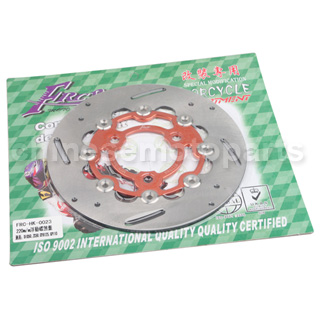 Orange 220mm Floating Brake Disc for YAMAHA JOG RSZ FORCE