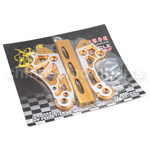 YELLOW CNC Alloy Aluminium Engine Hanger Bracket for YAMAHA CYGNUS Z125