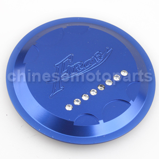 Blue CNC Fuel Tank Cap for YAMAHA RSZ100