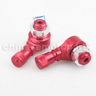 Red CNC Aluminum Wheels Valve Stems for YAMAHA FORCE FRC RSZ JOG Z125