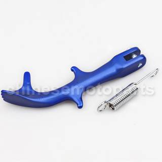 Blue CNC Lighty Aluminum Side Stand Kick Stand for YAMAHA FORCE FRC RSZ JOG Z125