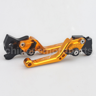 Golden CNC Aluminum Adjustable Clutch and Brake Levers for YAMAHA FORCE FRC RSZ JOG Z125