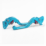 Blue CNC Aluminum Adjustable Clutch and Brake Levers for YAMAHA FORCE FRC RSZ JOG Z125