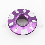 Purple CNC Aluminium Alloy Ignition Lock Cover for YAMAHA FORCE FRC RSZ JOG Z125
