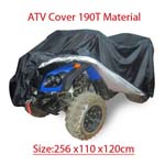 Large Rain WaterProof Cover For Quad Bike ATV ATC Size 256x110x120cm Black New