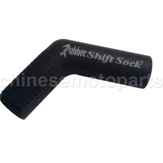 Ryder Clips Rubber Shift Socks Black RSS-BLACK