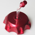 Red Aluminum Gas Fuel Tank Cap 50cc 70cc 110cc 120cc Pit Dirt Bike Performance