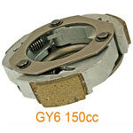 GY6 125cc 150cc Gas Scooter Rear Clutch Shoe for 152QMI 157QMJ Engine Moped