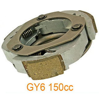 GY6 125cc 150cc Gas Scooter Rear Clutch Shoe for 152QMI 157QMJ Engine Moped