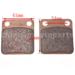 High Performace Brake Pad for 50cc-250cc ATV & Dirt Bike