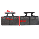 Disc Brake Pads for 50cc-125cc Dirt Bikes