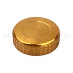 CNC Brake Oil Fuel Reservoir Cap Cover Golden