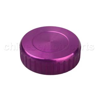 CNC Brake Oil Fuel Reservoir Cap Cover Purple