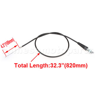 32.3\" Throttle Cable for 70cc-125cc Dirt Bike