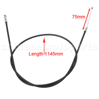 45.08\" Choke Cable for 150cc-200cc Air-cooled ATV