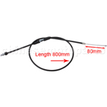 31.49" Throttle Cable Shifter with adjustment for 50cc-125cc ATV