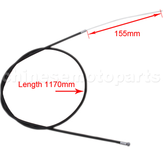 46.06\" Rear Brake Cable for 2-stroke 47cc-49cc Dirt Bike