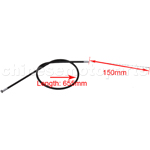 25.79" Front Brake Cable for 2-stroke 47cc-49cc Pocket Bike
