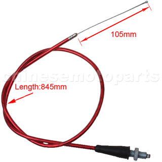 33.27\" Throttle Cable with Laser Tube for 50cc-125cc Dirt Bike