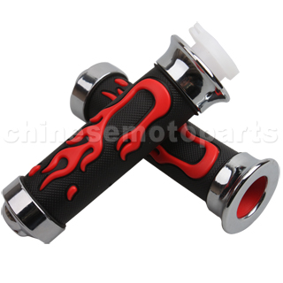 7/8\" 22mm Red Handlebar Hand Grips for CBR 600 900 1000 RR 954 919 923 1100XX