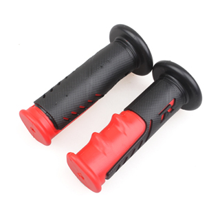 7/8\" 22mm Universal Hand Grips Handlebar for Honda CB 599 600 400 1000 R Red