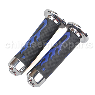 7/8\" 22mm Blue Handlebar Hand Grips for CBR 600 900 1000 RR 954 919 923 1100XX