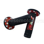 Dual Density Full Diamond MX Grips PRO TAPER HONDA RED