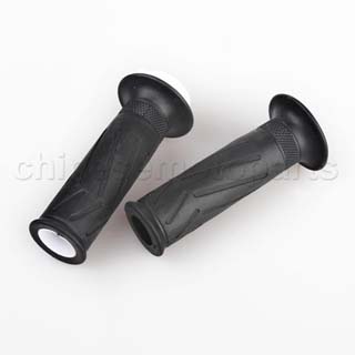 Black Hand Grips for YAMAHA XJR1300 FZ400 YZF R1 YZFR1 YZF 1000YZF R6 YZFR6 YZF 600 XJR400 FZ6