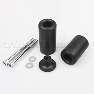 No Cut Black Frame Sliders for KAWASAKI ZX6R ZX6 R 2005 2006