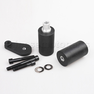 No Cut Black Frame Sliders for YAMAHA YZF R6 YZF R6 2008 2009