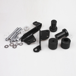 No Cut Black Frame Sliders for HONDA CBR600RR CBR 600 RR 2003 2004 2005 2006