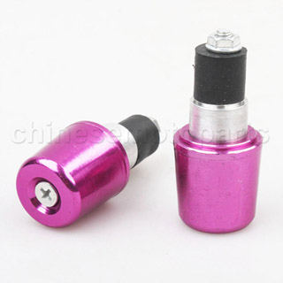 PURPLE 7/8\" 22mm Bar End Plug for YAMAHA YZF600 1000 R6 R1 2006-2012 07 08 09 10 11