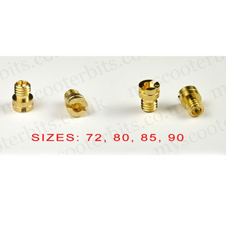 Main Jet Set 4mm 72, 80, 85, 90 - GY6 139QMB 4T