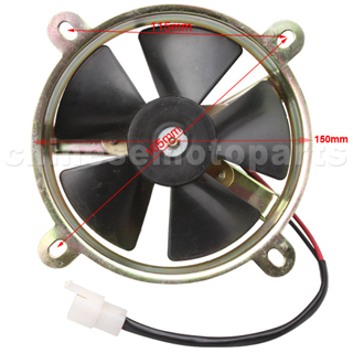 GO KART QUAD ATV BIKE COOLING FAN 200CC 250CC KAZUMA ROKETA TAOTAO