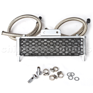 Reticulated Aluminium Alloy Oil Cooler for Dirt Bike & Motorcycle