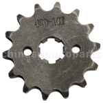 420 14-Tooth 17mm Engine Sprocket for 50cc-125cc ATV, Dirt Bike & Go Kart