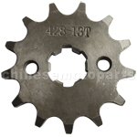 428 13-Tooth 17mm Engine Sprocket for 50cc-125cc ATV, Dirt Bike & Go Kart