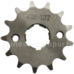 428 13-Tooth 20mm Engine Sprocket for 50cc-250cc ATV, Dirt Bike & Go Kart