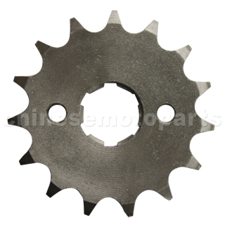 428 15-Tooth 20mm Engine Sprocket for 50cc-250cc ATV, Dirt Bike & Go Kart