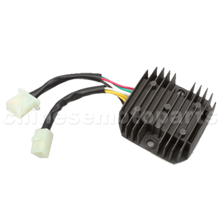 6 wire Double Plug Voltage Regulator for CH150cc ATV, Go Kart, Moped & Scooter