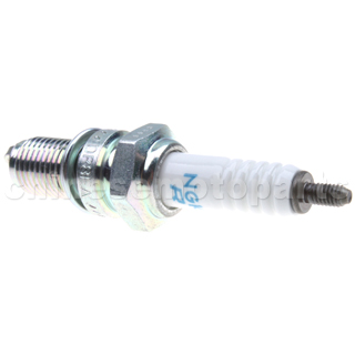 NGK DR8EA Spark Plug for 125cc-250cc ATV, Dirt Bike, Go Kart, Moped & Scooter