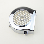 Plastic CHROME Sliver Fan cover for GY6 50cc, 60cc Motors. scooter GY6 QMB139