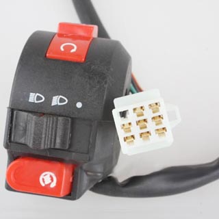 3 function Switch Assembly with 9 pin female