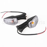 Clear Lens Chrome Rear Front & Rear Turning Signal Light for SUZUKI GSXR1000 GSXR 1000 K3 K4 K5 Clear Lens Chrome Rear Front & Rear Turning Signal Light for SUZUKI GSXR1000 GSXR 1000 K3 K4 K5