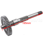 Output Shaft for 2-stroke 50cc Moped & Scooter