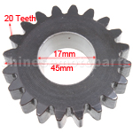 20-Teeth Driving Gear for GY6 125cc-150cc ATV, Go Kart & Scooter